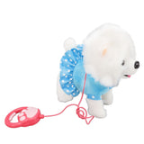 Electronic Plush Dog Interactive Puppy Singing Walking Toy with Remote Control Leash Kids Toddler V1294-YM0703-3115230020712