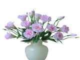 5PCS Artificial Silk Fake Eustoma Flowers Long Stem Lifelike Flowers for Wedding Party Home Decor V1294-YM0901-240821HL01-2