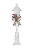 Christabelle 90cm Christmas Lamp Post with LED Lights Indoor Outdoor Decoration MHA436