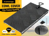 RV Truma Cowl Cover Black Checker Aluminum Universal Flue Vent Truma Hotwater AU V1181-CC-BK
