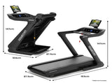 Powertrain V500 3HP Foldable Treadmill with Automatic Incline & Bluetooth Cardio Exercise TML-HSM-V500
