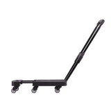 Giantz Folding Hand Truck Platform Trolley Foldable Dolly Cart 200kg Load Black PT-220S-BK