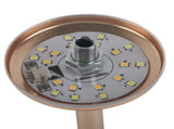 Decorative Table Lamp 30PCS Feathers USB Rechargeable Light Touch Control Desk Light Built in V1294-YM0901-3119230088513
