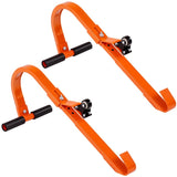VEVOR Ladder Roof Hook Stabilizer 2 Pack with Wheel Rubber Grip T-Bar Steel V952-TZGG2GFGDSGGV9S52V0