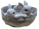 Rabbit Flower Pot Succulent Planter Garden Bunny Decorative Flower Pot Animal Shaped Planter V1294-YM0718-10347190