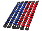 6Pcs Socket Organizer for Tool Box Versatile 124 Inch Socket Holder V1366-AZ2-W-13595