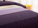 Gray Purple Amalfi Gallery Quilt / Doona / Duvet Cover set V745-AQ080734E3