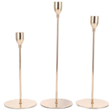 Single Head Candlestick Candle Holder Stand Home Table Decorative Ornament Wedding Decoration V1294-YM0718-3115210001611
