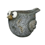Curious Bird Planter W Hole & Plug 41x24cm V637-49456BRD