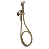 Antique Bidet Sprayer Female and Male Thread G1/2 Single Handle Antique Copper Finish Toilet Sprayer V1294-YM0523-3112220035011