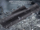 10-30X50 High Power Zoom Monocular Telescope Set with Smartphone Holder and Tripod Waterproof HD V888-ELOSUNG38563