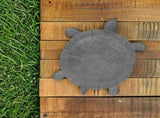 Slip Resistant Cast Iron Turtle Stepping Stone for Outdoor Pathways V1366-AZ2-W-21562