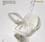 baby portable toilet, potty training, weaning off diapers, soft PU cushion, night-light, bathroom V1106-113-28563-MIS-THREE