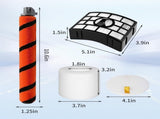 Replacement Brush Roll ilters Compatible with Shark Apex DuoClean AZ1000 AZ1002 AZ1003BRN AX950 V1259-DP01-F-381