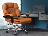 Levede Gaming Chair Office Computer Brown No Footrest OF1037-BR-NOP