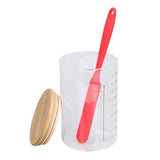 Sourdough Starter Jar Kit Wooden Lid 34oz Sourdough Bread Baking Supplies for Biscuits Rice Cereal V1294-YM0901-3118240066911