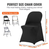 Stretch Spandex Folding Chair Covers, Universal Fitted Chair Cover, Removable Washable Protective V952-YTHS50PCSDKQVPR4GV0