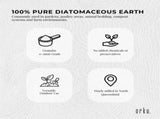 Orku 2Kg Diatomaceous Earth Garden 0-2mm Australian Fossil Shell Flour V238-SUPDZ-42542525186128