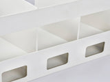 Magazine File Book Holder ABS Desktop Bookshelf Organizer with Drawer for Bedroom Office V1294-YM0901-3117240218011