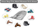 Shoe Travel Bags - Non-Woven Dust Bags - Medium to Large - Portable Drawstring - Space-Saving Shoe V1188-ZXY-10710