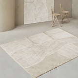 white Imitation Cashmere Rug 160cm＊240cm V679-WABISABI-160240