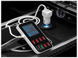 8-Port PDQC3.0 Car Charger with LED Display V28-ELEINTWLXA9S