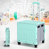 Emajin Shopping Trolley Cart 75L Foldable Green ST-75L-PLA-GR