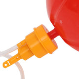 Poultry Watering System Red PP Automatic Chicken Waterer 1 Set V1192-AZ-W-30620