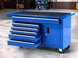 Giantz 6 Drawer Tool Chest Trolley Cabinet Cart Toolbox Storage Organiser Wheels TB-6DR-ROLL-CT-BL