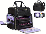 Nail Art Tool Storage Backpack Removable Compartments, High-Capacity Categorized Storage, Multiple V1232-MJSNB001