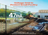 Electric Fence Netting, 0.88 x 49.98 m, PE Net Fencing with Posts & Double-Spiked Stakes, Utility V952-DXJCWLW35IN1ED6DAV9