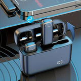 Wireless Lavalier Microphone Set 2.4G wireless instant connection, DSP smart noise cancellation, V1232-WXLJMKF003