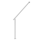 Handrails for Outdoor Steps, 47.3in / 120cm Deck Railing Kit Wall Floor Mounted, Railings for V952-BXGDLZFS120CR5F2IV0