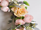 Fake Flower Simulation Garland Plastic Fake Flower Interior Door Wall Decoration V1294-YM0721-210301YF27-1