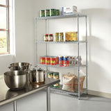 Modular Wire Storage Shelf 900 x 450 x 1800mm Steel Shelving V63-841421