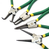 4Pcs 7 Inch Circlip Pliers Internal External Bent Nose Straight Tip Snap Ring V1370-AZ4-20432