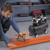 Air Compressor Compact Portable Oil Free Compressor 75L 90 PSI V952-WYWSKYJ75L30L2754V3
