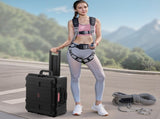 2.5 Cu.ft Weatherproof Hard Case, Waterproof Hard Case with Rolling Wheels and Retractable Pull V952-FFYLGX30LFYC2ZF5YV0