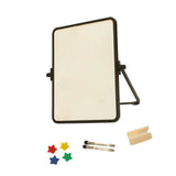 Double Sided Whiteboard Message Board Small Magnetic Whiteboard Writing Board Easy to Use for Office V1192-AZ-W-23282