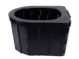 Car Folding Toilet 300 Catties Bearing Capacity Foldable Portable Comfortable Height Porta Potty for V1294-YM0715-3111210432111