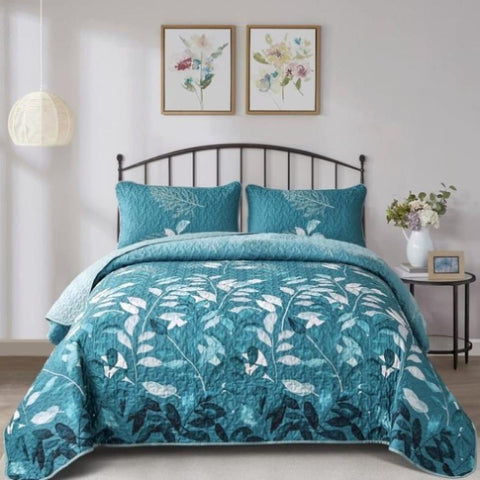 Decadent Quilted Coverlet and Pillowcases Set: Experience Supreme Comfort - Queen size V745-MAC080329Q13U