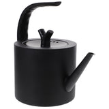 Stainless Steel Kettle Stovetop Whistling Black Heatproof Handle Simple Design for Home and V1192-AZ-W-27666