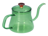 Long Spout Kettle Large Capacity Heat Resistant Easy to Clean Long Mouth Coffee PotGreen V1294-YM0714-3118210257912