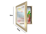 Picture Frame Front-Opening Shatter Resistant Decorative Changeable Not Easily Deformed Display V1263-JX-2629