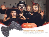 Black Cosplay Party Wings, Nonwoven Fabric Costume Accessory, 1 Pack for , Dress Up, Photo Props V1370-AZ4-18259