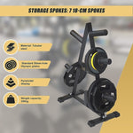 Olympic Weight Plate Storage Rack 250kg Capacity V63-822421