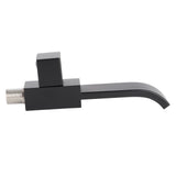 G1/2 Wall Mounted Wash Basin Sink Faucet Cold Water Tap Bathroom Accessories Matte Black V1294-YM0901-3112200099811