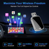 In-car wireless CarPlay adapter, plug-and-play V1265-AU-039-XZY-218
