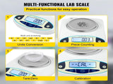 Lab Analytical Balance Digital Precision Scale 3000gx0.01g High Precision V952-FXTPAC3000G20R2MDV3