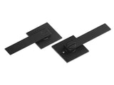 Privacy Door Handle, 10 Pack Matte Black Door Lever, Left or Right Handing Reversible Lever with V952-YSMJSBSFX10J873ECV0